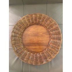 Sottopiatto in midollino